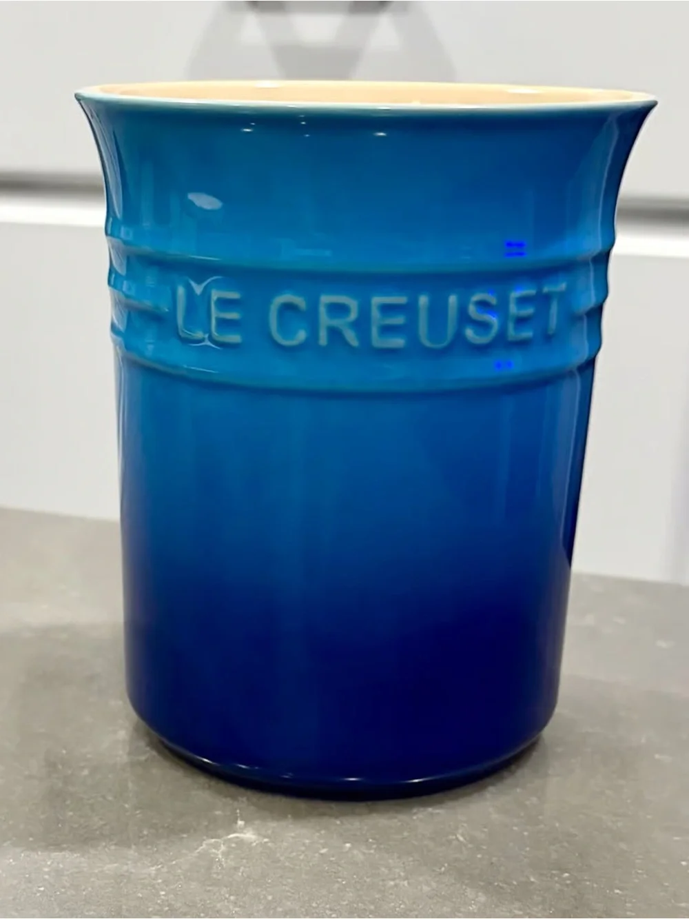Le Creuset Blue Ceramic Crock